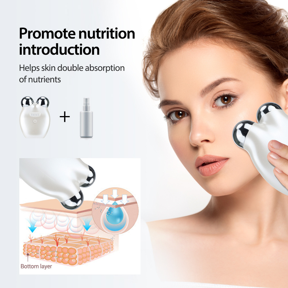 Electric Ice Roller Facial Lifting Massager 2