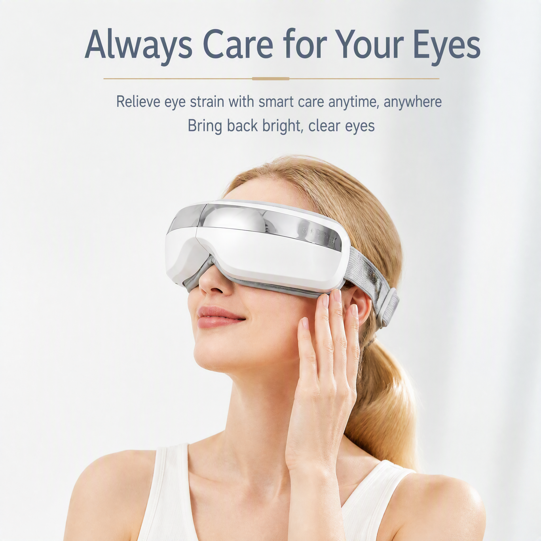 Foldable Smart Eye Massager Bluetooth 4