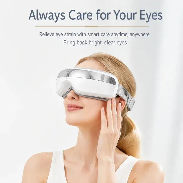 Faltbarer Smart-Augenmassager mit Bluetooth 4
