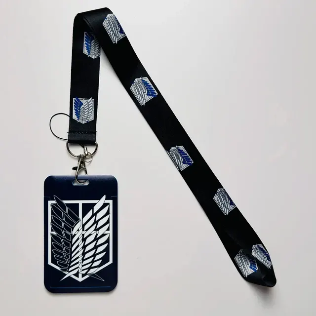 Anime Card Holder With Lanyard 3