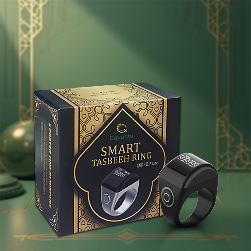 Muslim Smart Ring Qibla Tasbih Counter