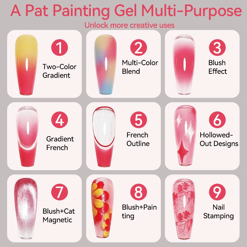 UR SUGAR 4 IN1 Pat Malerei Gel Nagel 4