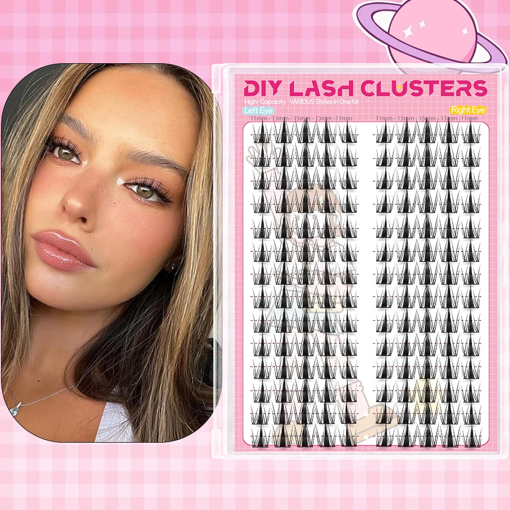 140 Pieces Fairy Manga Lashes 8-18mm 3
