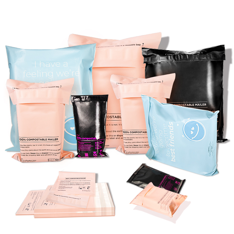Compostable Waterproof Non-Padded Poly Mailer 3