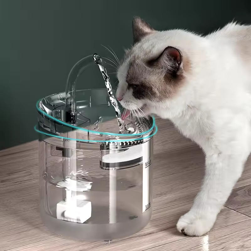 Silent Automatic 2L Cat Water Fountain 3