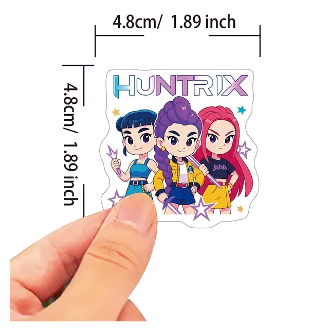 Waterproof Anime Stickers, 100 Pieces 3