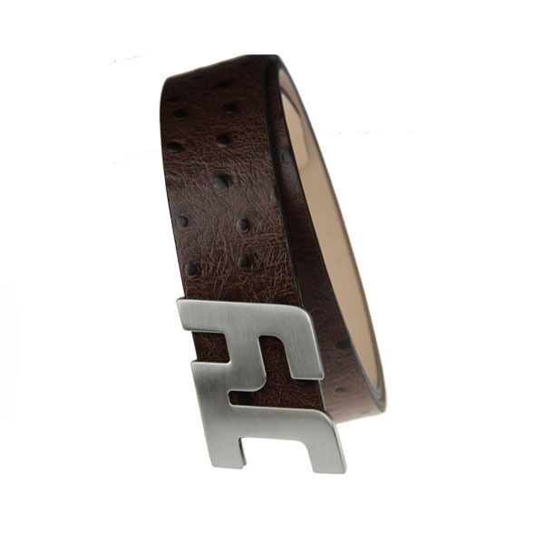 Printed Genuine Leather Men's Belt 4