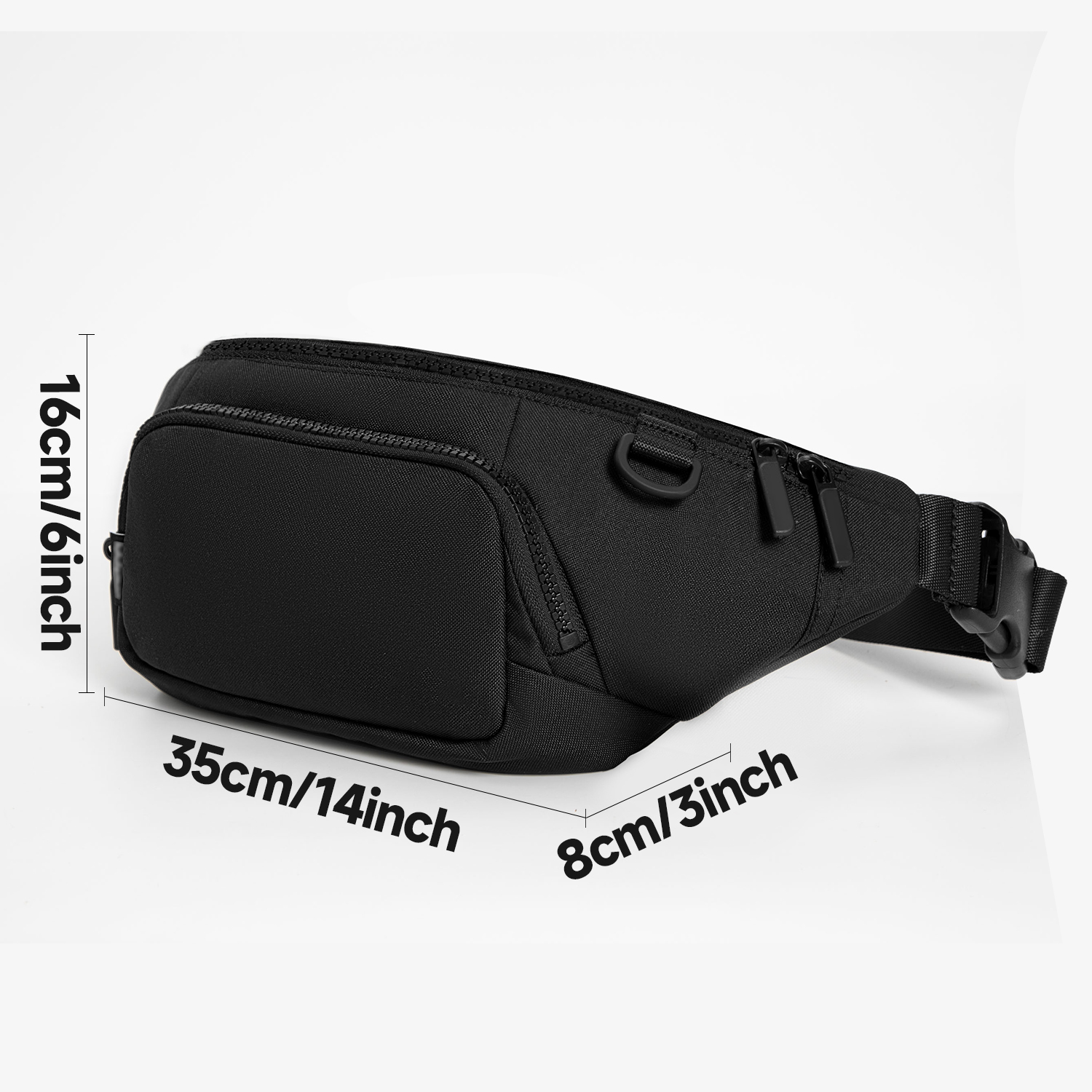 Women's Polyester Sport Waist Bag 2