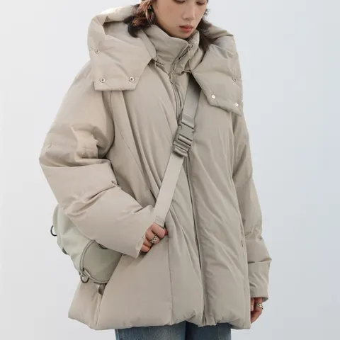 Down Jacket with Hood