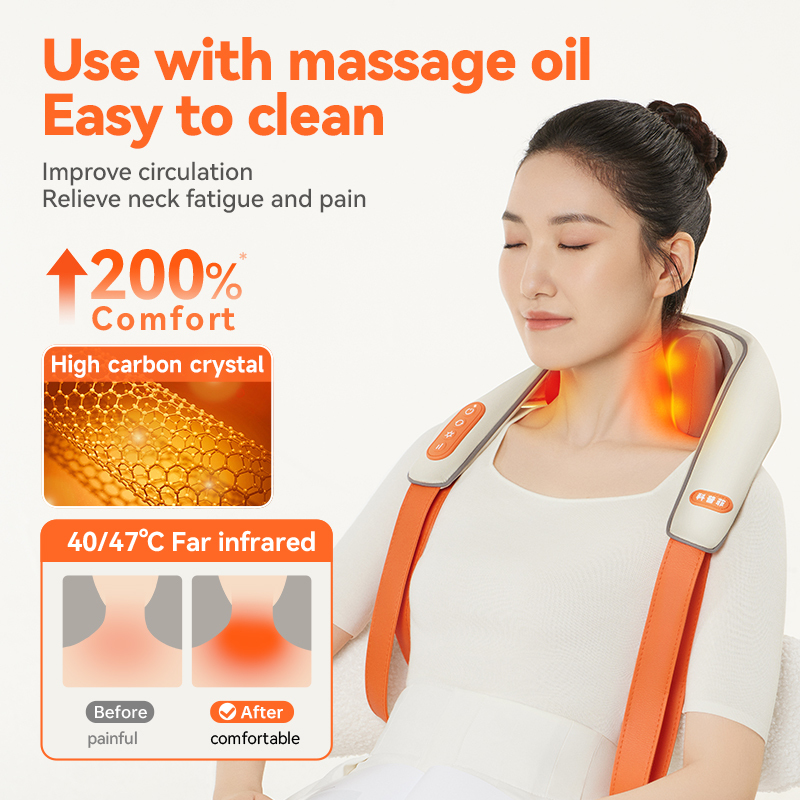 KEEPFIT Portable Electric Shiatsu Neck & Shoulder Massager 3