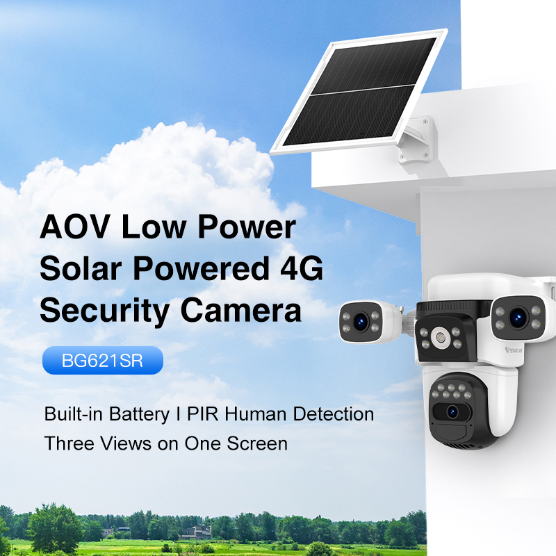 360° Solar Security Camera with 4G Battery 2