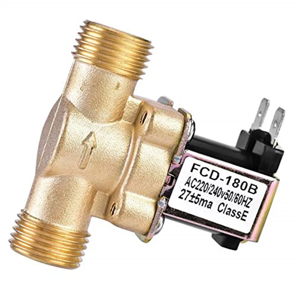 Brass Solenoid Valve G1/2 Inch 12V 24V 220V 3