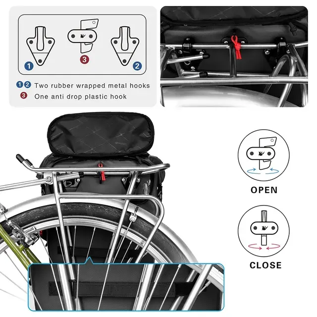 Bicycle Rear Rack Bag 3