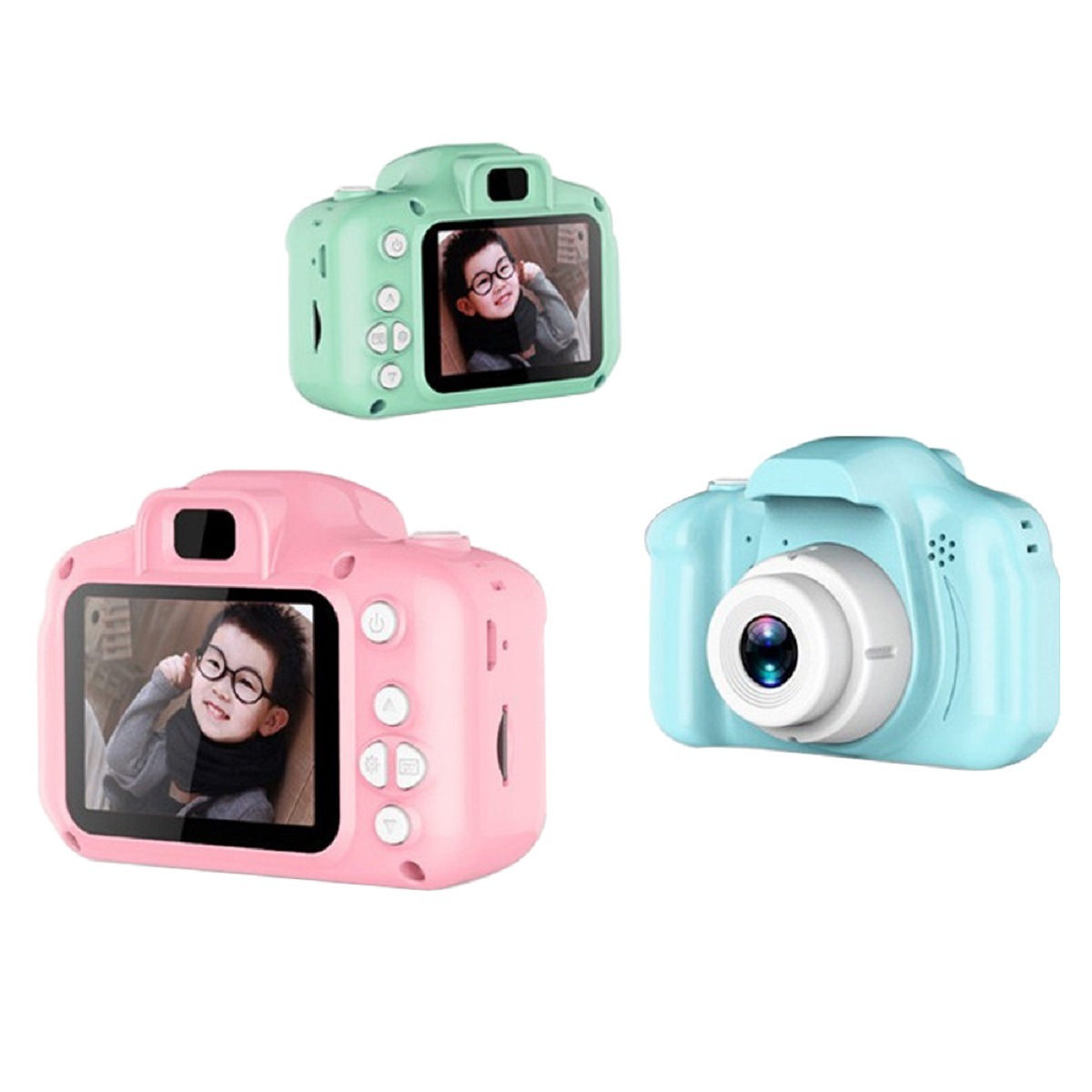 Wasserdichte Kinderkamera 1080P mit Display
