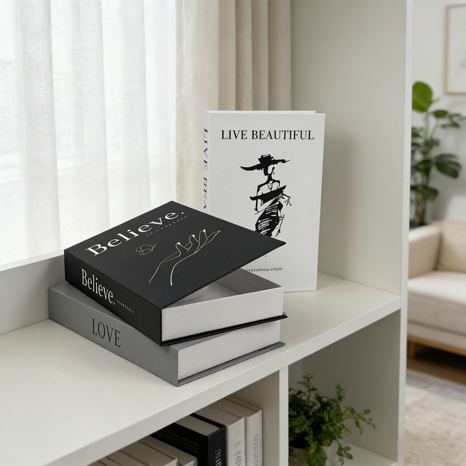 Versteckter Stauraum Dekobuch Hardcover