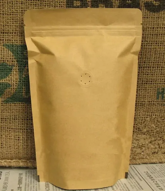 Kraft Paper Zip Pouch 2