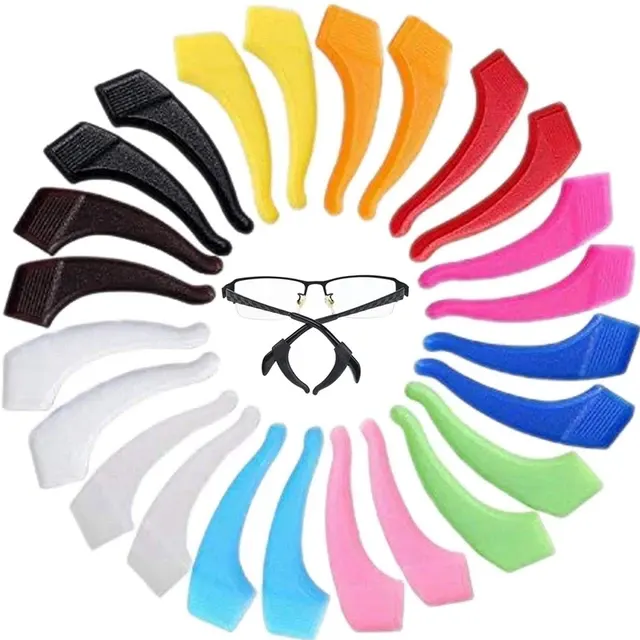 10 Pairs Silicone Non-Slip Glasses Grips 3