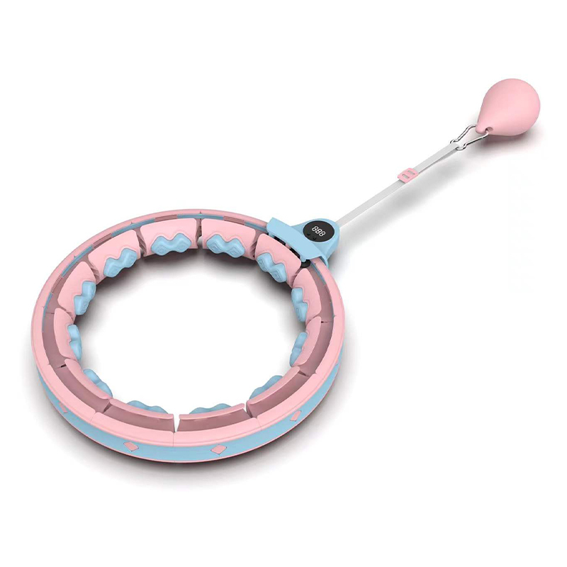Adjustable Weighted Plastic Fitness Hoop 4