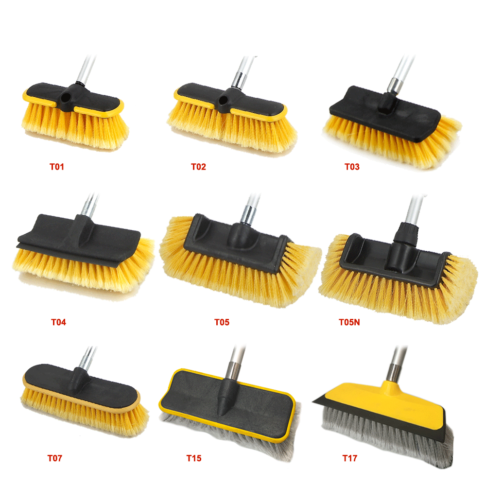 Five-Sided Car Wash Brush with Water Flow 4