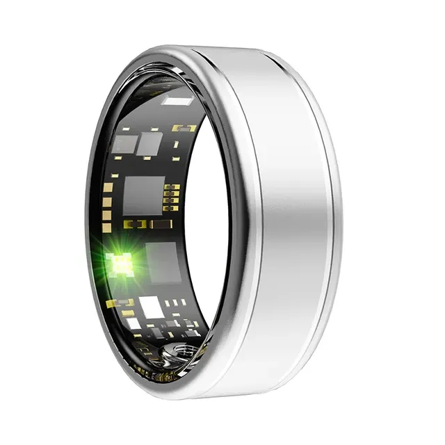 5ATM Heart Rate Fitness Tracker Smart Ring 2
