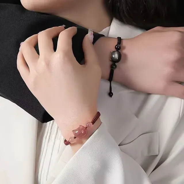 Crystal Cat Friendship Bracelet 4