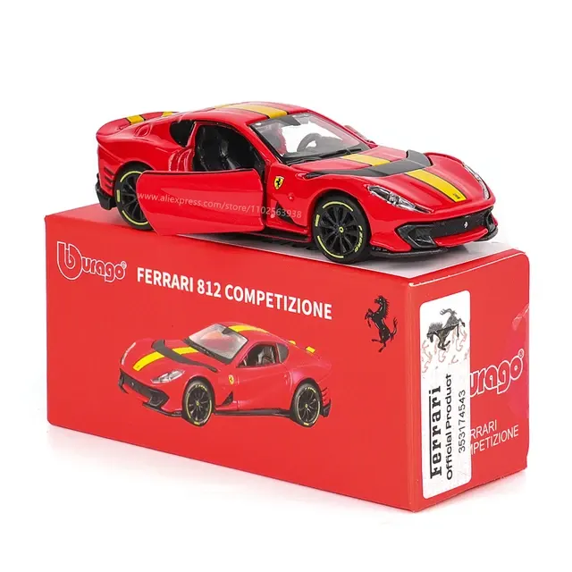 1:64 Scale Die-Cast Sports Car Model for Kids 4
