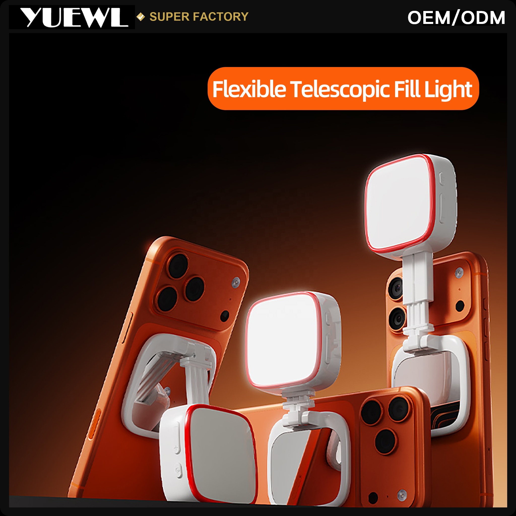 Magnetic Phone Fill Light Private Mold Mini Portable
