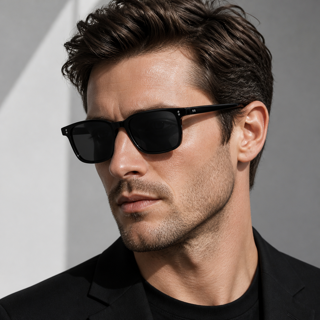 Italian Polarized Acetate Sunglasses With CE Certification