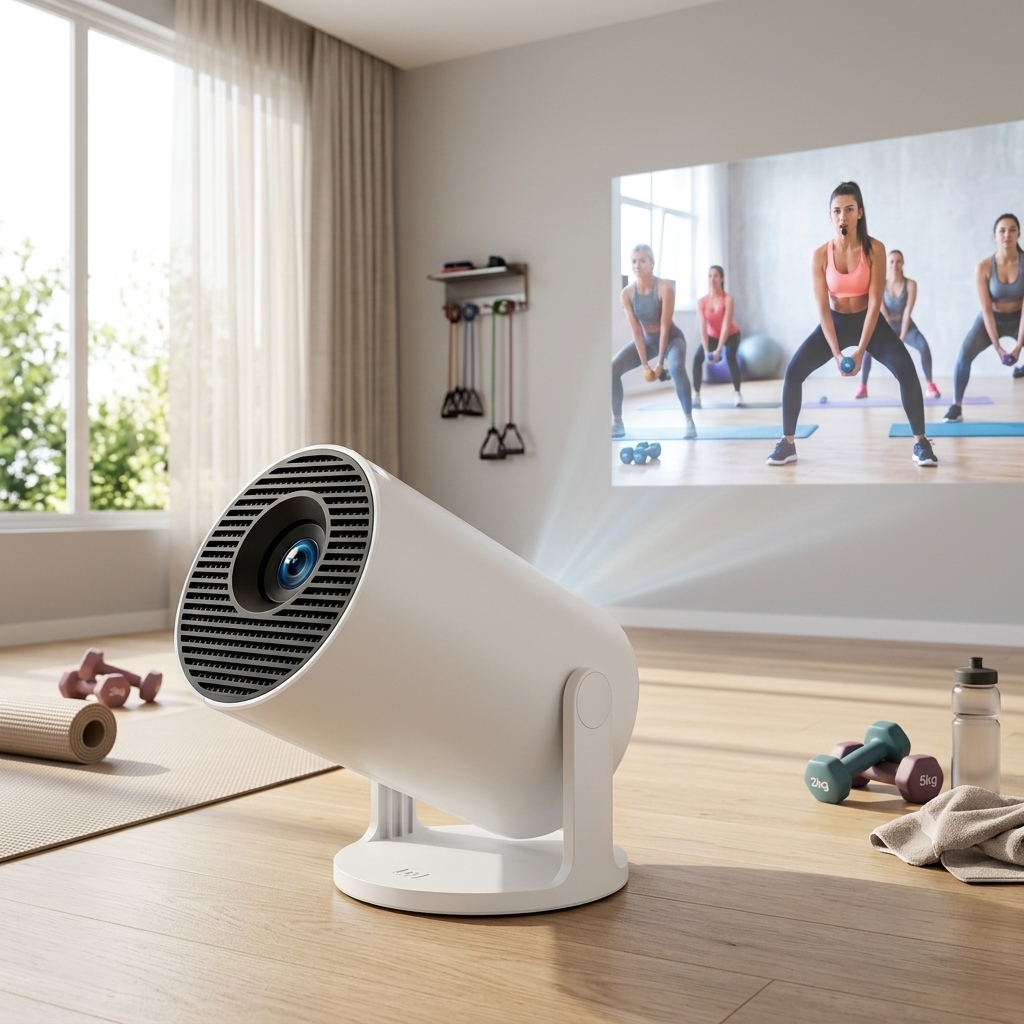HY300 Mini Smart Projector Android 14 WiFi 6