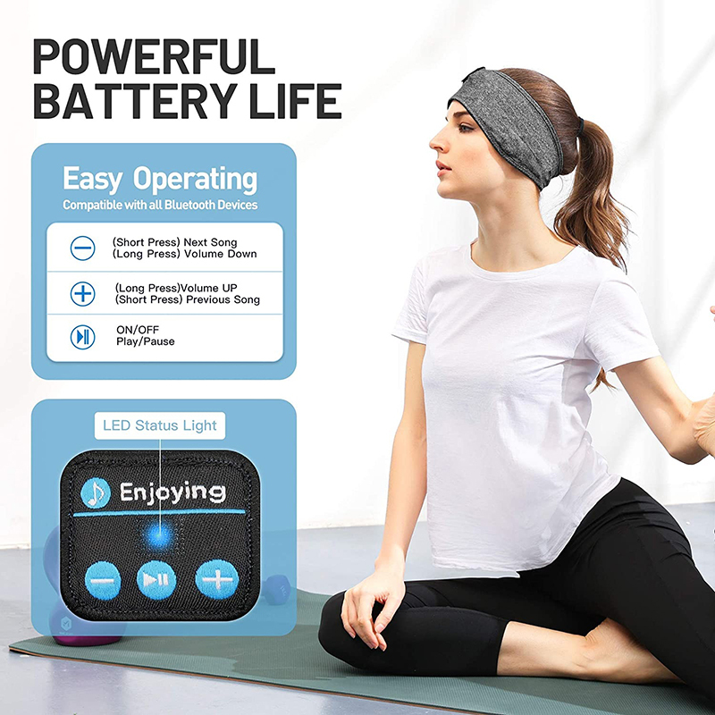 Bluetooth Sleep Headband Headphones 4
