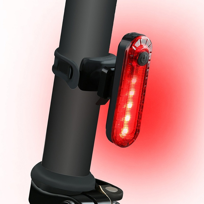 Small Red LED Bike Rear Light 3
