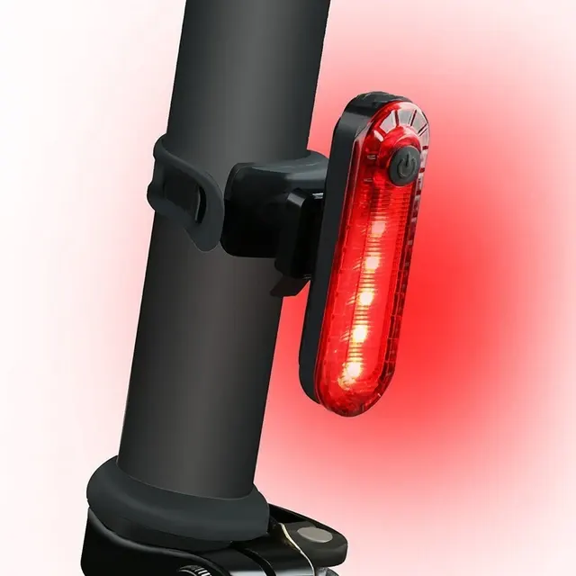 Kleines rotes LED-Fahrradrücklicht 3
