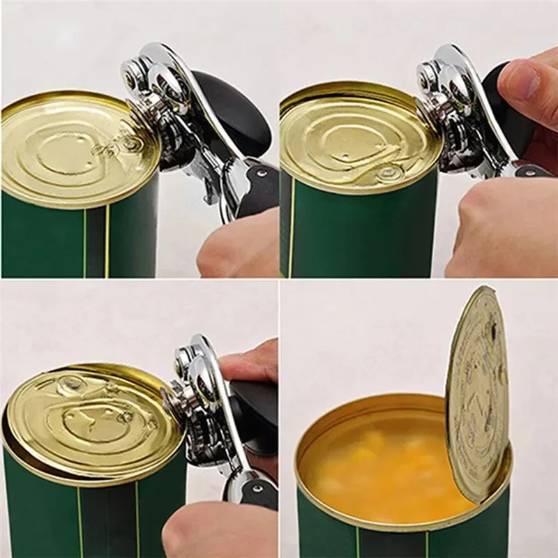 Stainless Steel Handheld Can Opener 4