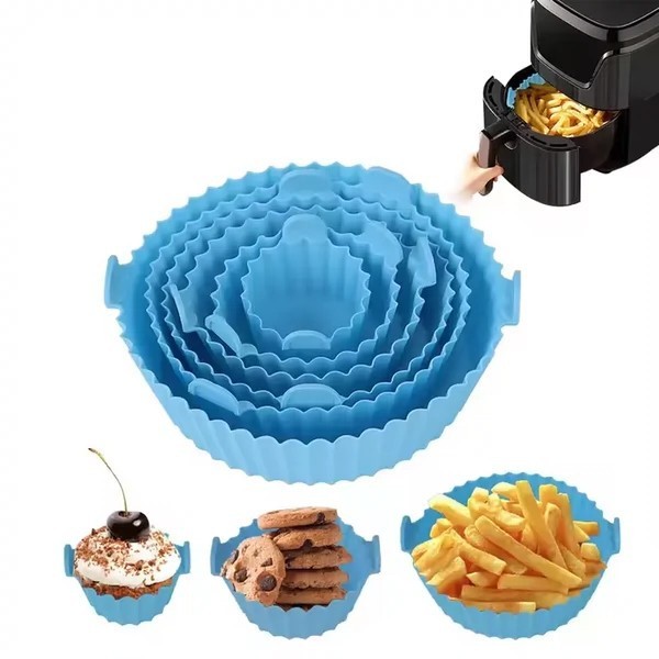 Silicone Oven Liner Basket Air Fitters Accessories Mold 2