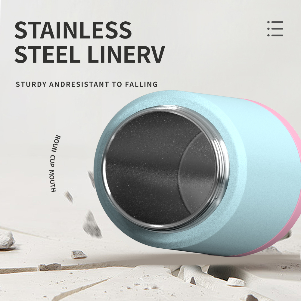 Insulated Stainless Steel Toddler Bottle with Straw 3