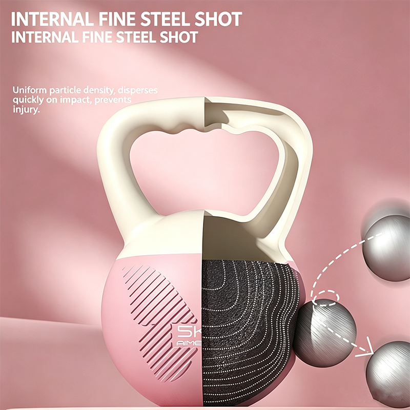 Soft Cast Iron Kettlebell for Women 2