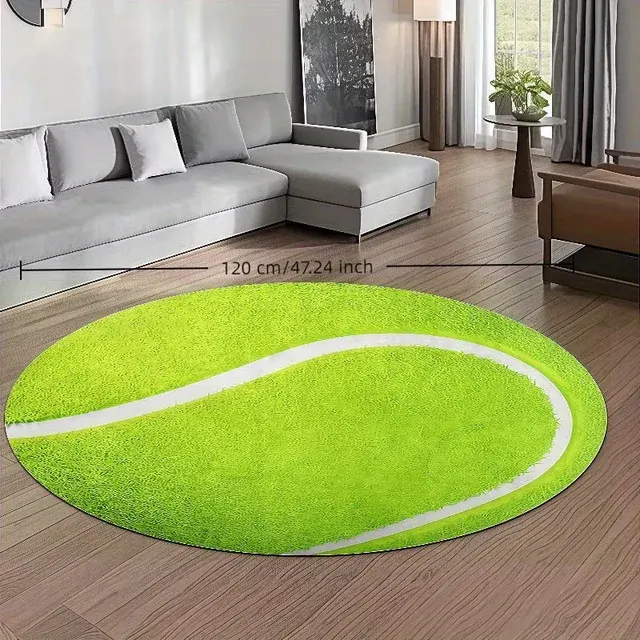 Tennisball-Teppich 1