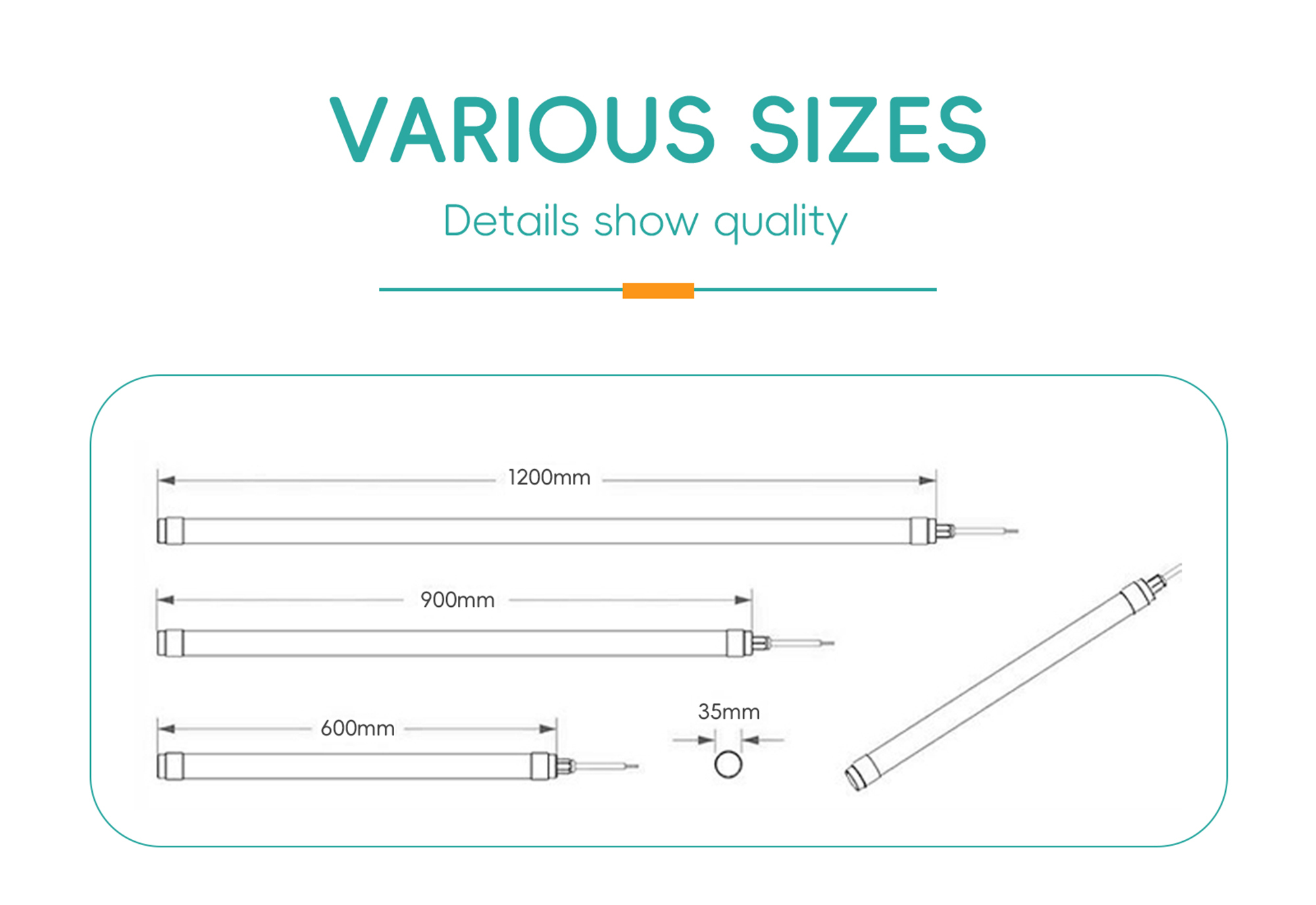 Full Spectrum T8 LED Grow Tube 3