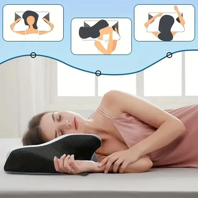 Ergonomic Memory Foam Neck Pillow 3