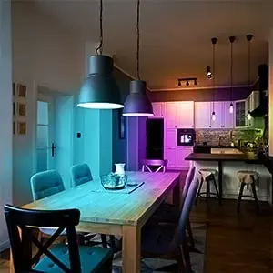 WIFI APP Control LED Smart Bulb RGBW Color 2