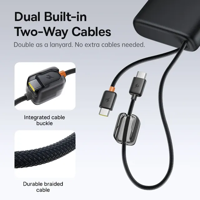 145W Powerbank 25000mAh mit Typ-C-Kabel 3