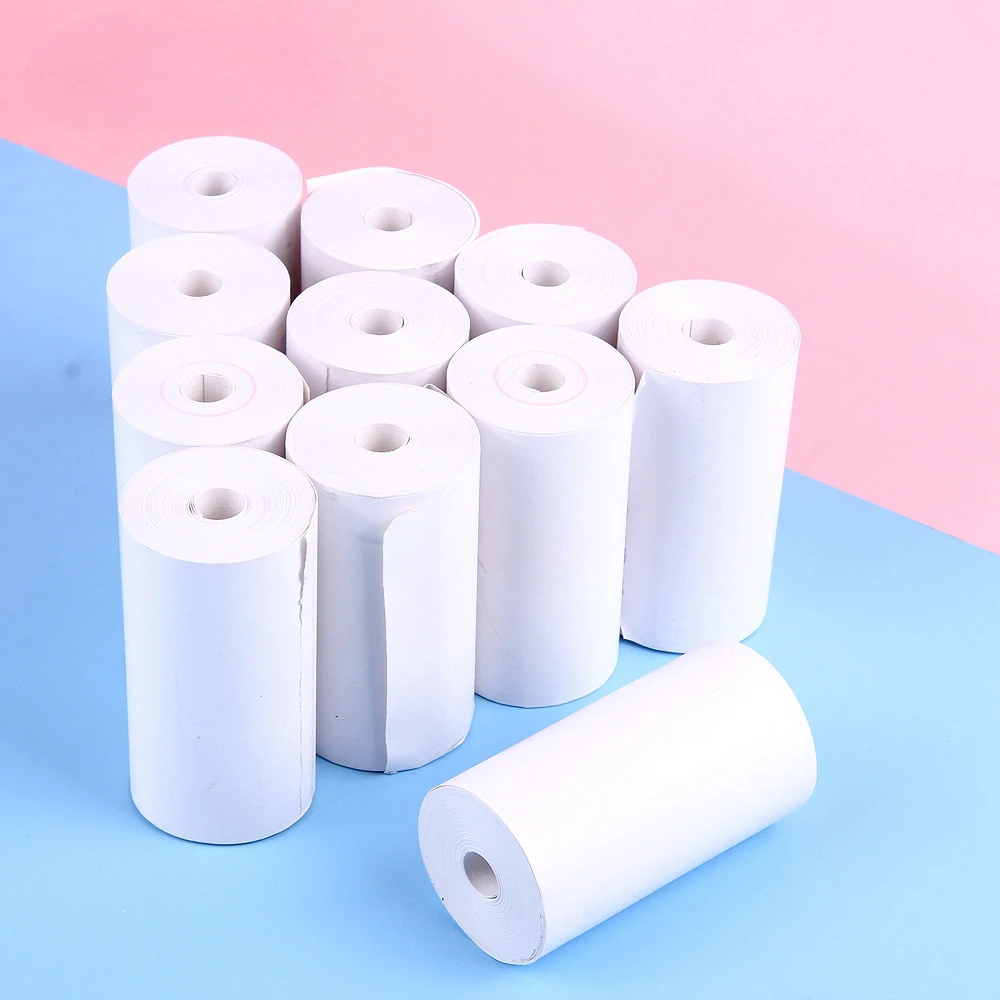 NEU 10 Rollen Kamera-Thermopapiere Wasserdichtes Druck-Quittungspapier für Paperang