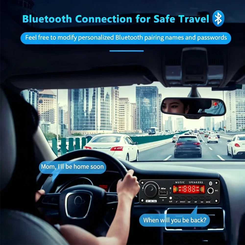 KEBIDU 200W Verstärker Bluetooth MP3 WMA Decoder Board 4