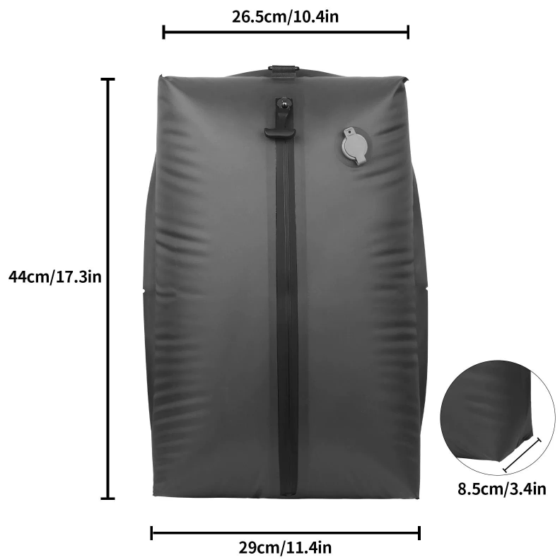 Reusable TPU Travel Vacuum Bags 4