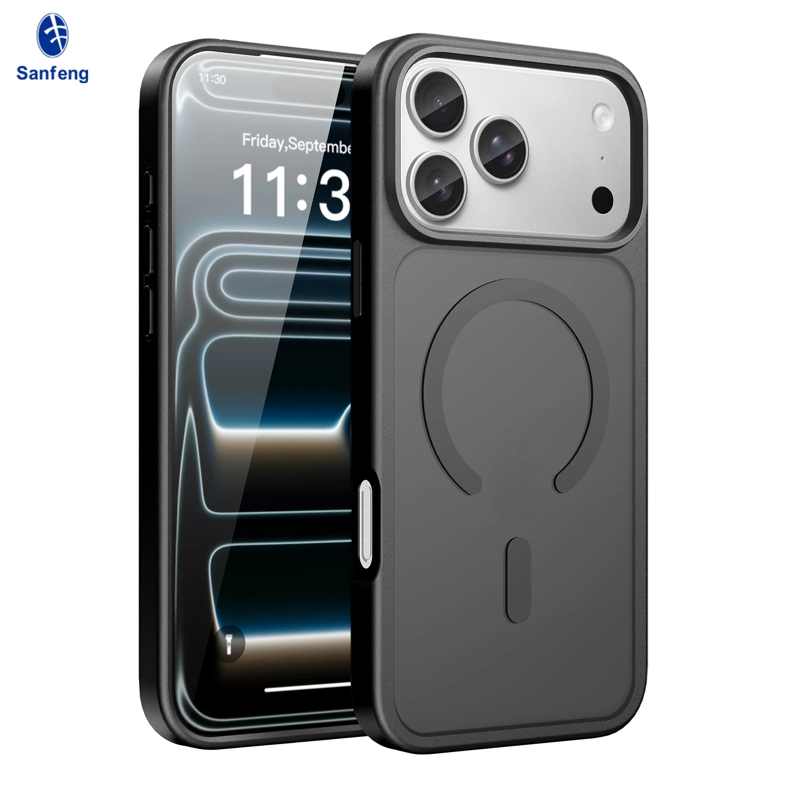 Matte Soft-Touch Magnetic Phone Case
