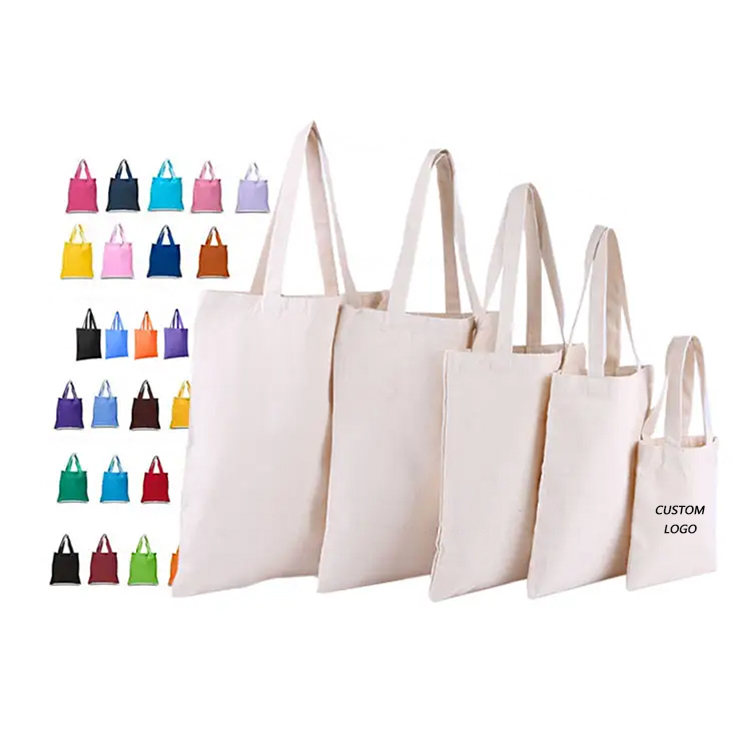 Eco Friendly Reusable Designer Cloth Canvas Cotton Shopping 4