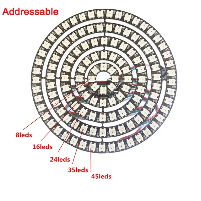Adressierbarer RGB-LED-Ring 4