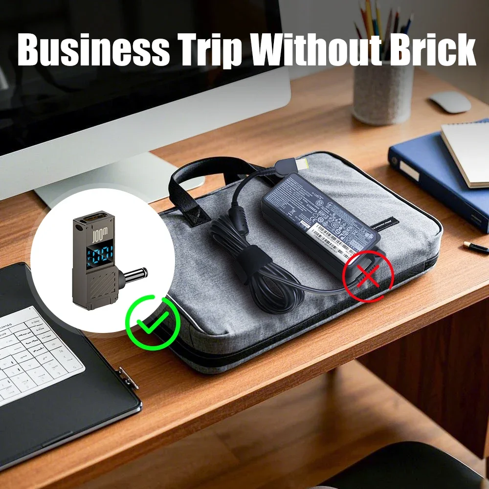 PD100W Typ-C zu DC-Stecker Konverter USB-C DC Laptop-Ladeadapter