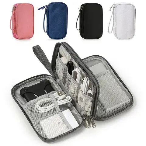 Tragbare Kabel-Organizer-Tasche für Elektronik