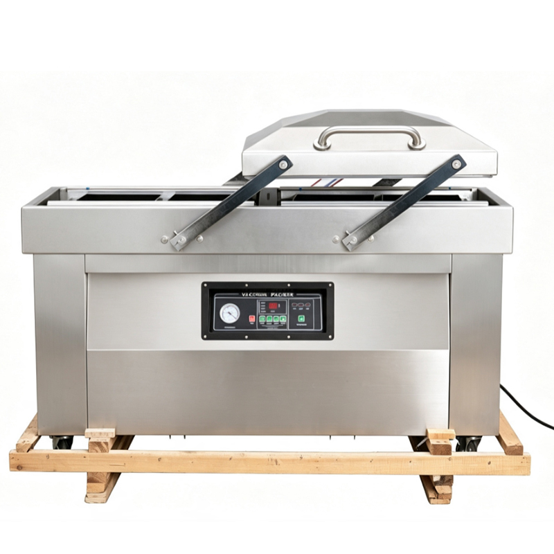 Automatic SUS304 Stainless Steel Double Chamber Vacuum Packaging 2